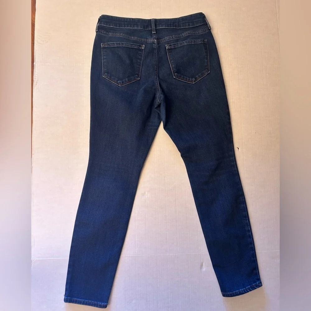 Old Navy Pop Icon Blue Skinny Jeans Versatile Everyday Wear Sz-6 Short. P13 - Picture 3 of 10